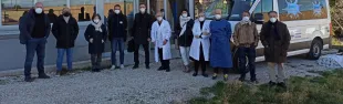 Foto camper vaccinale pediatrico
