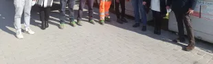 Foto Sindaco e staff Alia Servizi