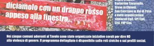 locandina evento 25 novembre contro violenza di genere