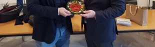 Foto Ambasciatore e Sindaco Baroncelli