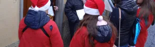 Foto Natale in campagna auguri in musuca