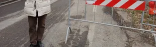 Foto Vicesindaco lavori di scavo fibra ottica