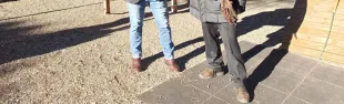 Foto Sindaco Baroncelli e Vicesindaco Fontani - Progetto struttura ludica