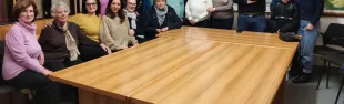 immagine gruppo ricamatrici Punto Tavarnelle
