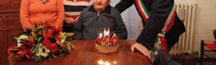 Santi Biliotti con il Sindaco