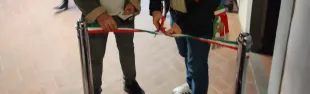 Taglio del nastro inaugurazione mostra fotografica