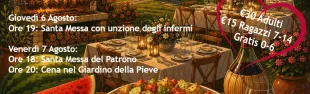 Locandina festa del Santo Patrono San Donato in Poggio 2026