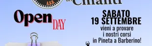 Banner open day officine sportive del chianti