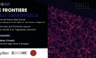 Locandina Le frontiere dell'astrofisica