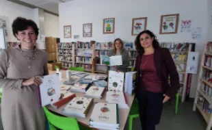Ass. Elena Borri- Docente L. Bicchi - Dirigente scolastico A.M.Misiti
