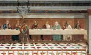 Cenacolo della Bottega di Domenico Ghirlandaio_immagine