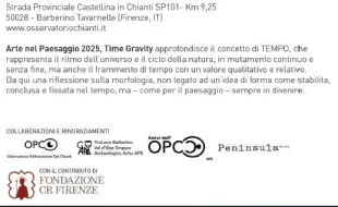 Biennale arte nel paesaggio 2025_locandina