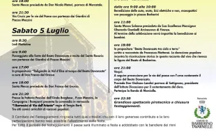 Festeggiamenti BeatoDavanzato2025_locandina