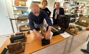 Visita al Museo delle radio d'epoca di Danele Camiciottoli