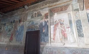 Progetto affreschi percorso spirituale di San Benedetto