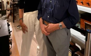 Sandra Bonzi e Daniele Camiciottoli al Museo delle radio d'epoca