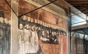 Affreschi del percorso spirituale di San Benedetto 