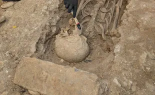 Sepoltura scavo San Pietro in Bossolo