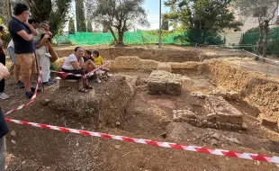 Visita scavo San Pietro in Bossolo