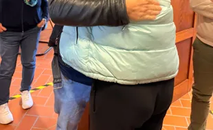 Il Sindaco e Margherita Cioppi