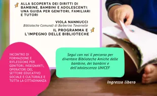 Locandina i diritti dell'infanzia e dell'adolescenza