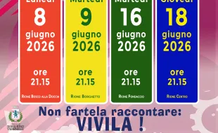 Riunioni Festa dei Rioni 2026