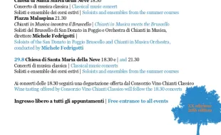 Chianti in Musica Locandina