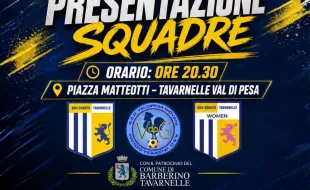 Presentazione squadre san donato tavarnelle