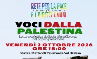 Voci dalla palestina