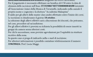 Manifesto Accademia Malaspina