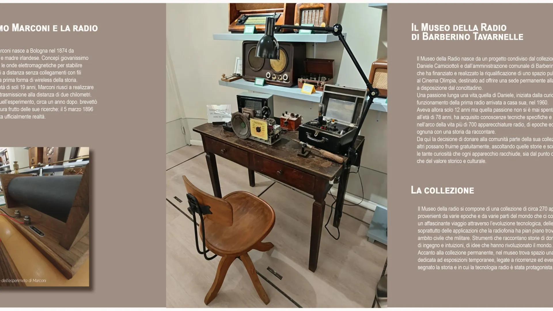 Museo della Radio - brochure interno