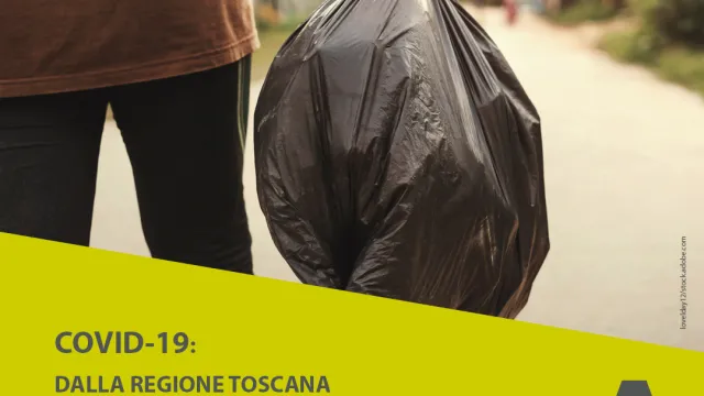 locandina raccolta rifiuti