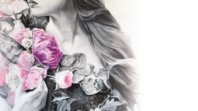 immagine mostra donne e fiori