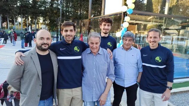 Foto inaugurazione campi Padel Sambuca