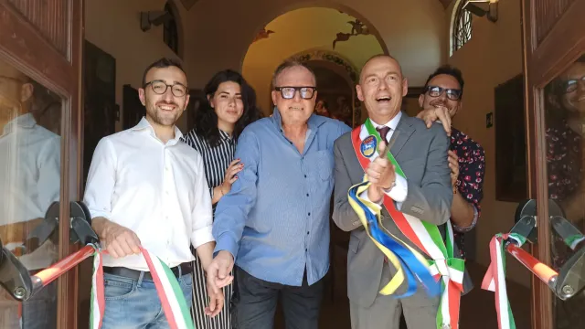 Foto Thomas Lange inaugurazione mostra - Greve