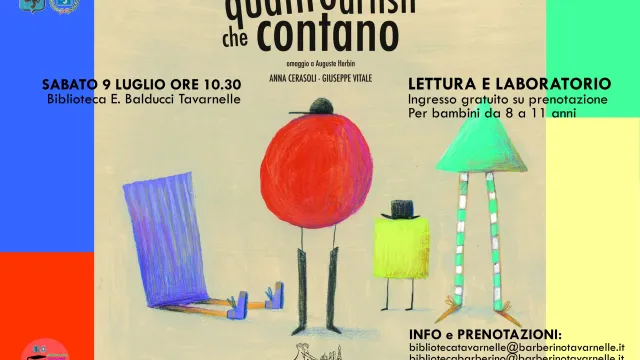Locandina Quattro artisiti che contano