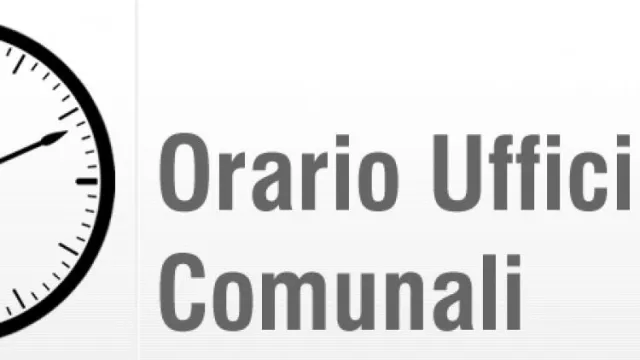 immagine orario uffici
