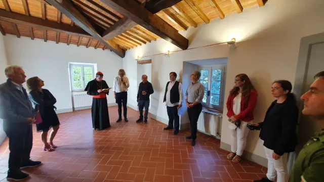 immagine inaugurazione biblioteca Monsanto