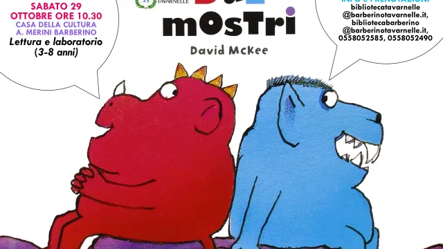 Immagine Due Mostri lettura e laboratorio