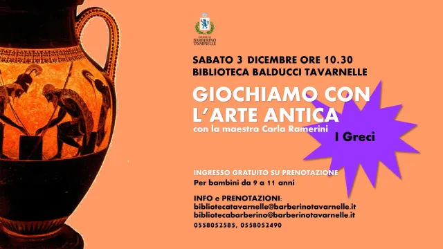 immagine Giochiamo con l'arte antica. I Greci