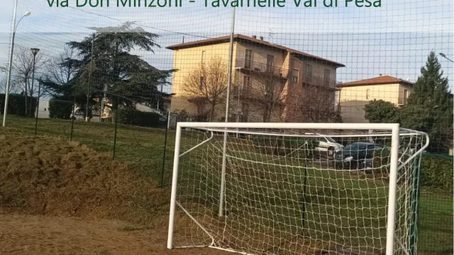 immagine inaugurazione campo sportivo per i giovani