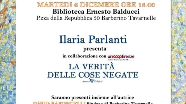 immagine presentazione libro Ilaria Parlanti - evento RINVIATO