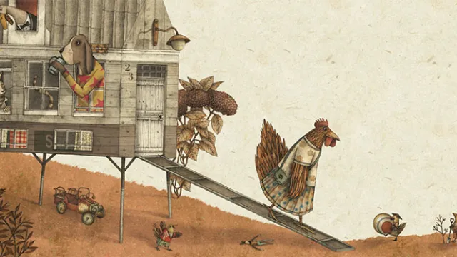 la gallinella rossa