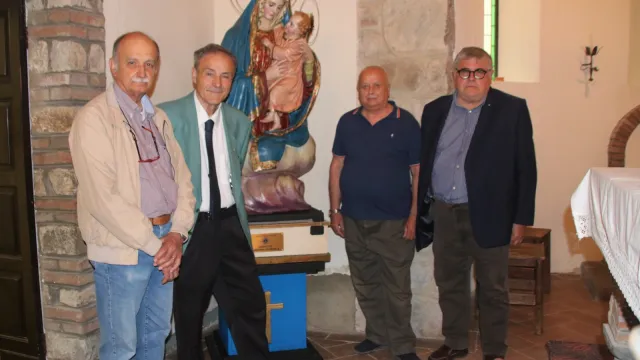 immagine riapertura antica chiesa di Romita 2023
