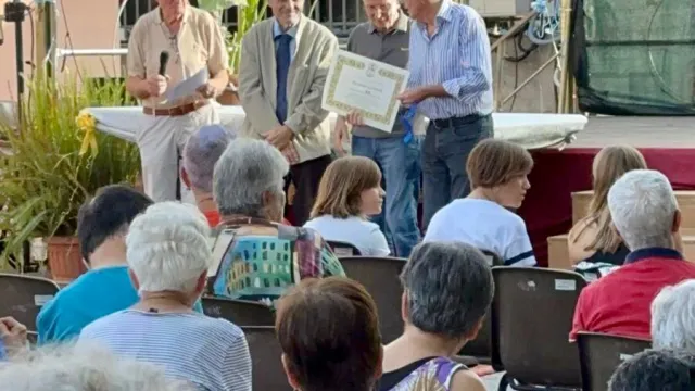 immagine Riccardo gabbrielli_premiazione Misericordia 2023
