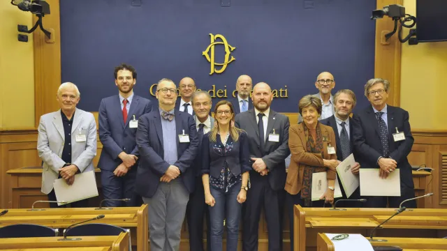 immagine inaugurazione rassegna Autunno barberiniano 2023 Camera Deputati