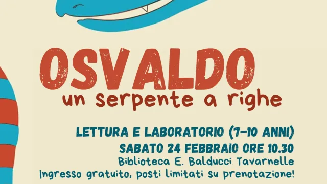 immagine Osvaldo serpente a righe