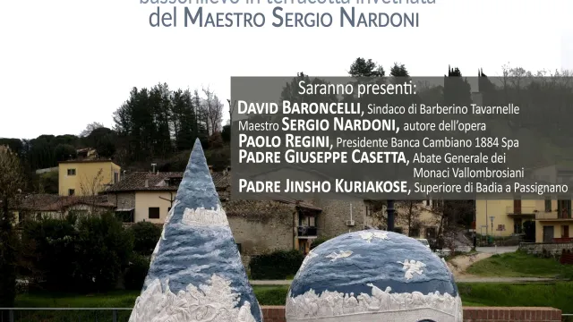 immagine inaugurazione opera di Sergio Nardoni