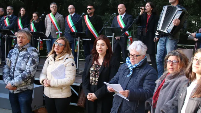 immagine celebrazioni 80°anniversario Montemaggio