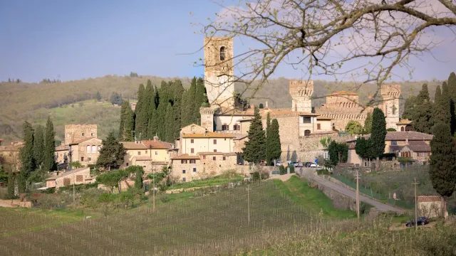 Badia a Passignano_panorama